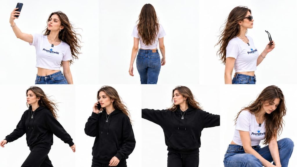 Instagram Viral AI Photo Trend: Create 6 Stylish Poses with One Prompt